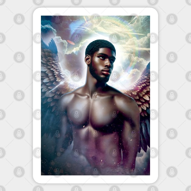 Heavenly Angel Seduction: Divine Grace Sensual Elegance 09 Sticker by Silurostudio